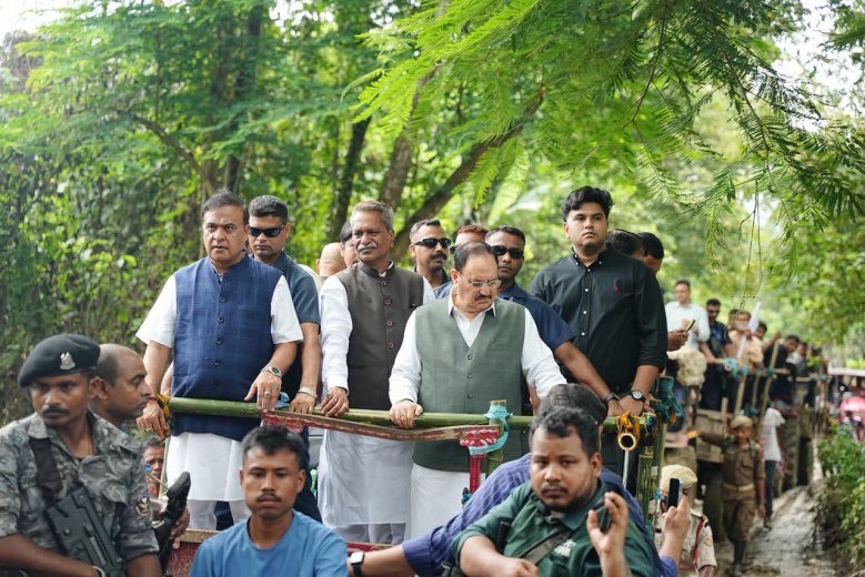 PM Modi Closely Monitoring Assam Floods, Says Nadda During Ground Assessment