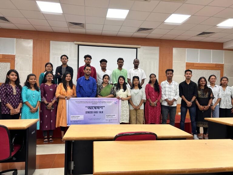 Stress Ease Talk: Empowering Students Organized at Dibrugarh University