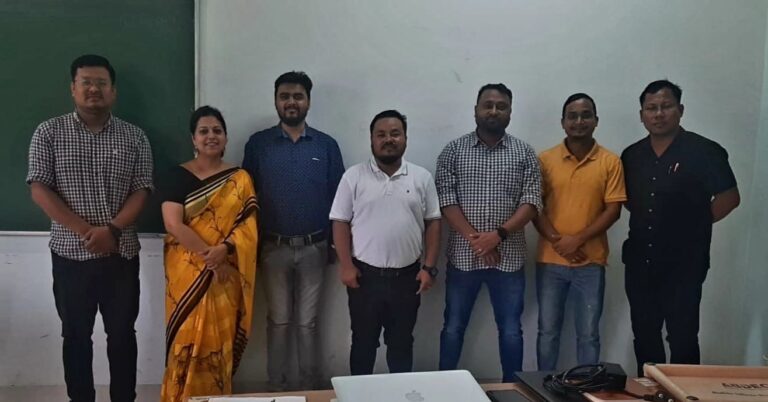 Board of Studies meeting of department of Mass Communication Assam Don Bosco University held at Tepesia Campus