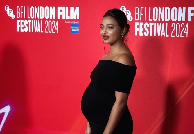 Radhika Apte surprises fans with Baby Bump at BFI London Film Festival, announces pregnancy | See Pics