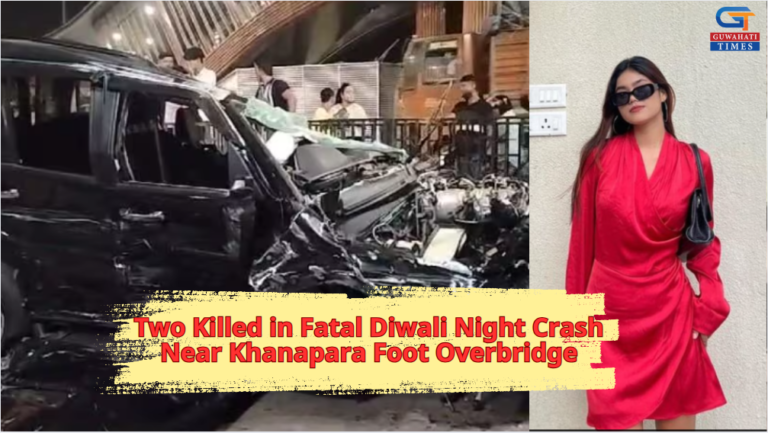 Two Killed in Fatal Diwali Night Crash Near Khanapara Foot Overbridge