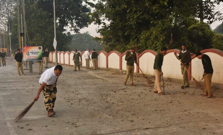 BSF Guwahati Frontier conducts cleanliness drive