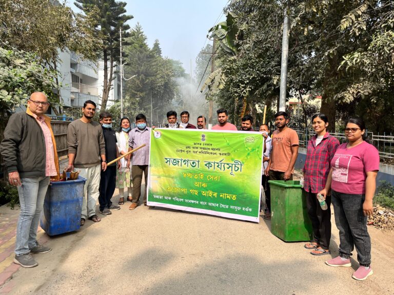 Community Unites for Cleanliness and Sustainability on the Eve of the 76th Republic Day