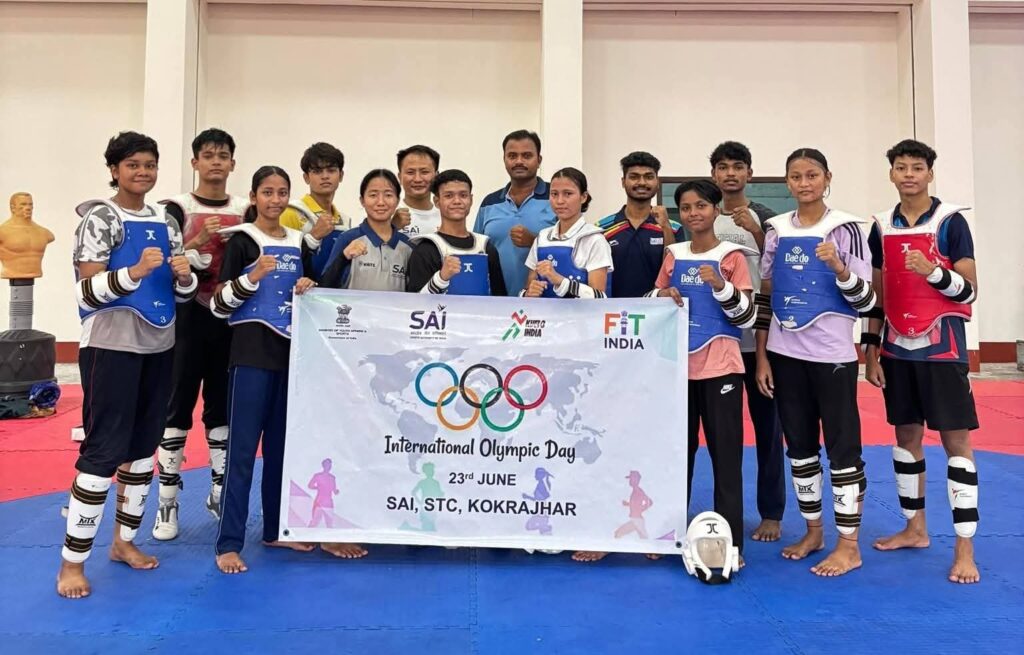International Olympic Day Celebrated at SAI STC Sports Complex, KokrajharKokrajhar, June 24
