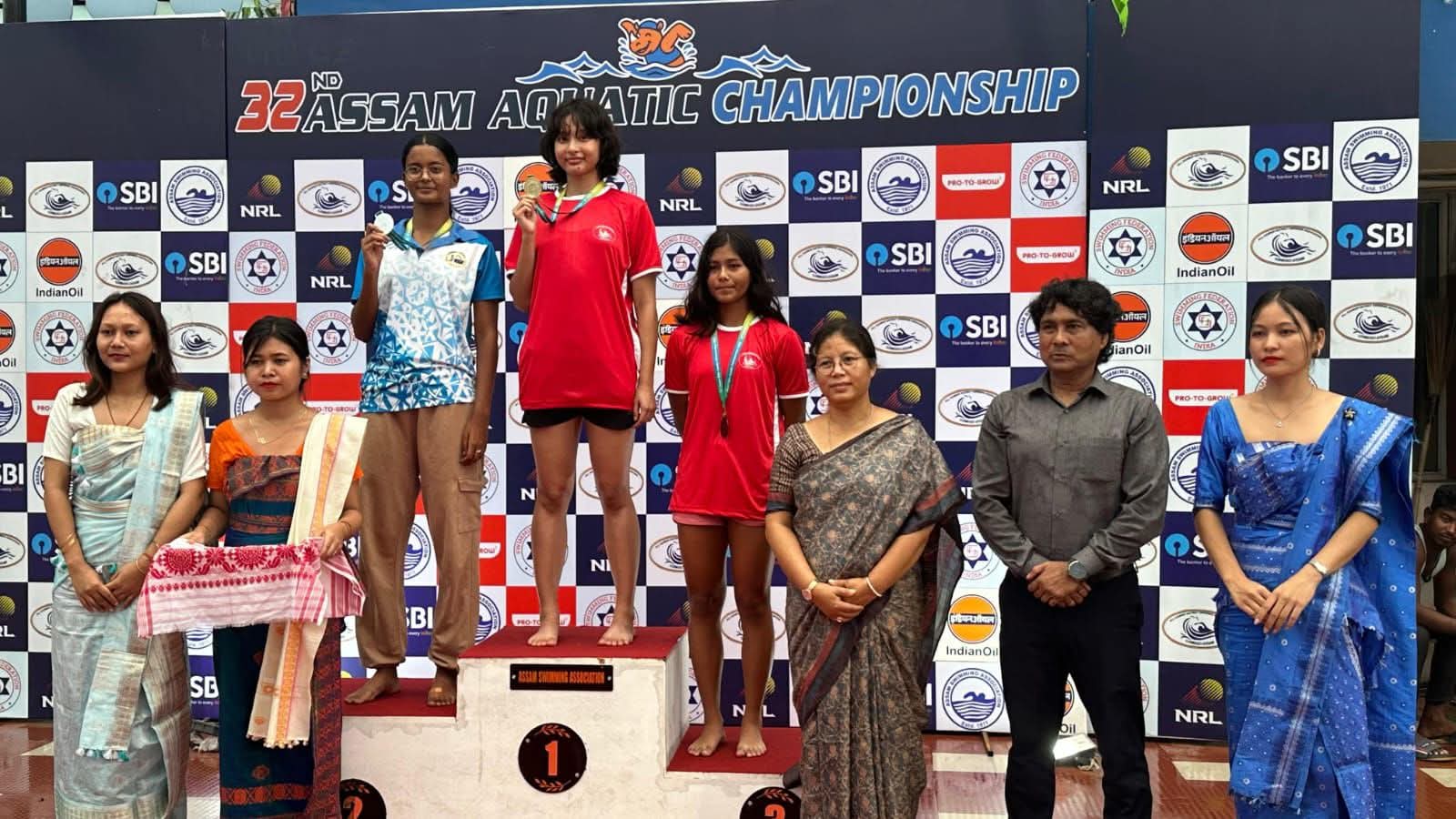 32nd Assam State Aquatic Championship – End of Day Two