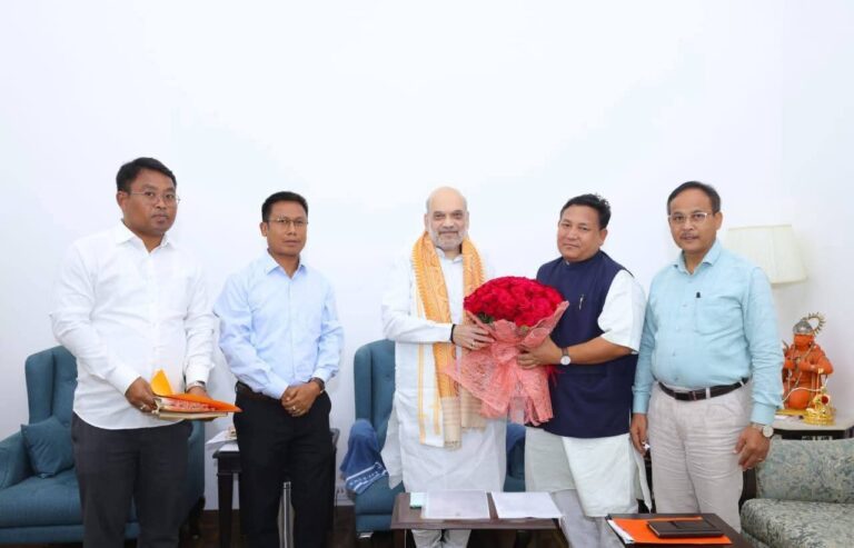 Bodo Delegation Meets Union Home Minister Amit Shah in Delhi