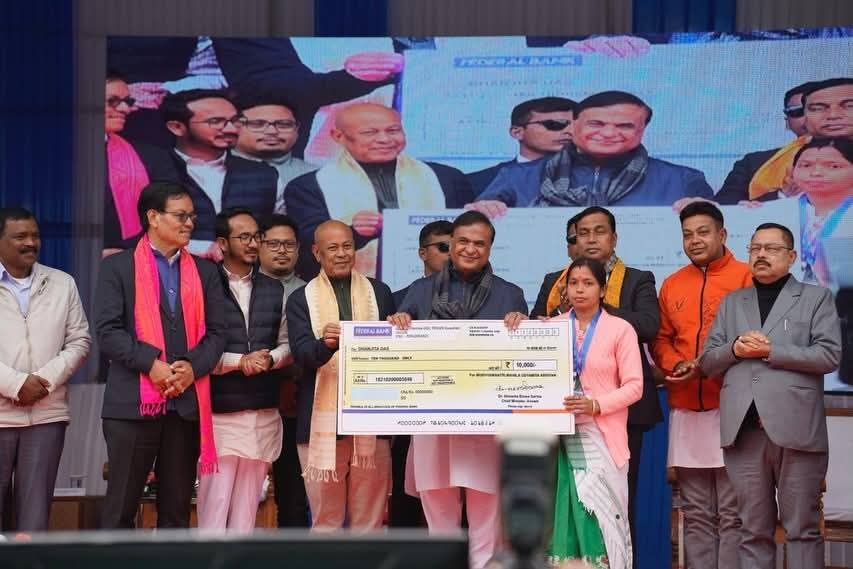 MMUA Financial Aid Distribution in Baksa