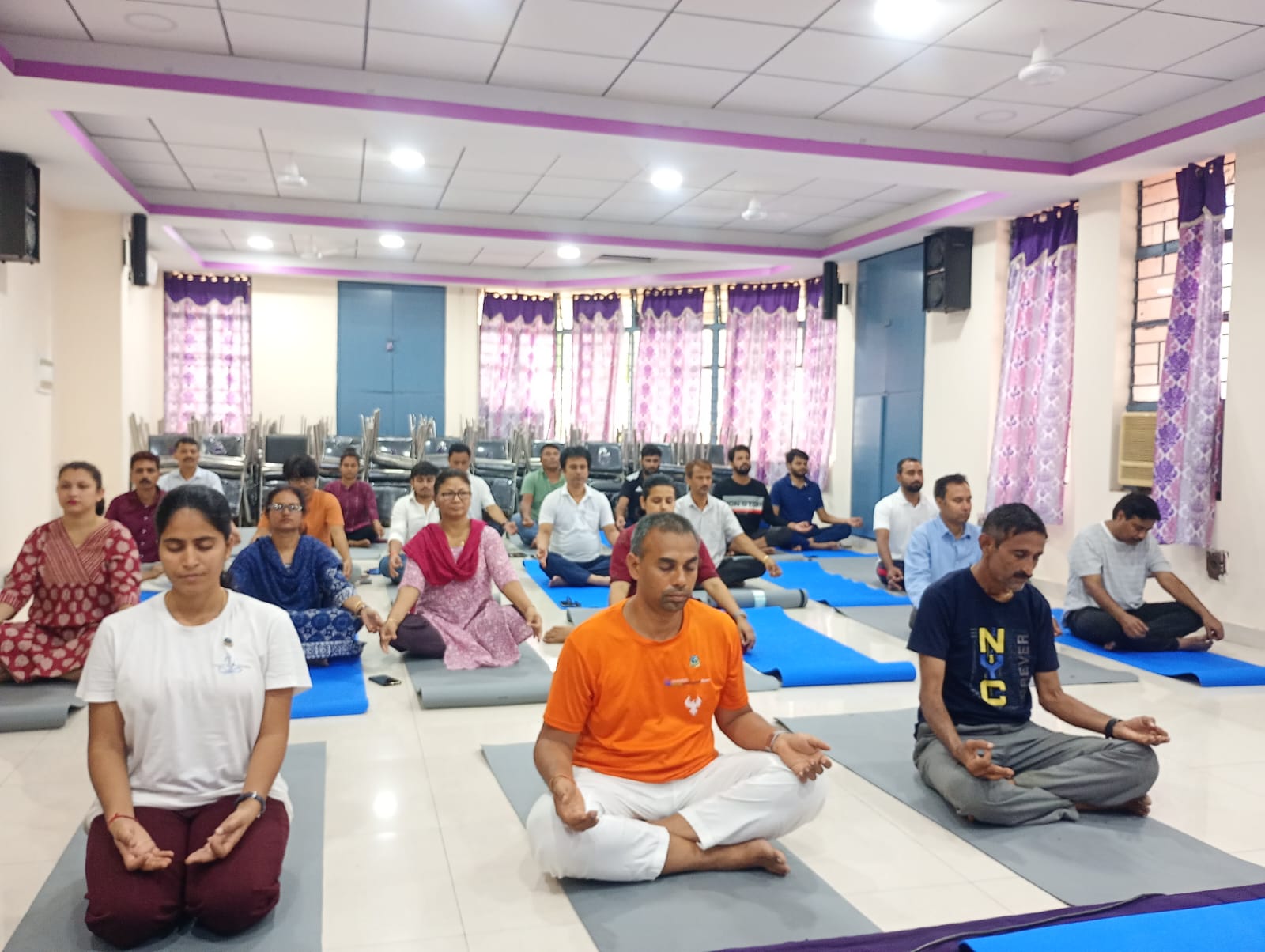 Regional Meteorological Centre celebrates International Yoga Day