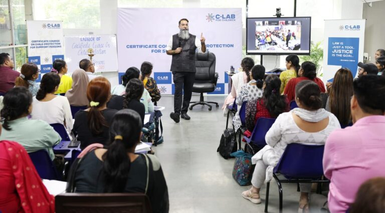 So No Child Walks Alone: India Launches First Certificate Course for Support Persons in Sexual Abuse Cases