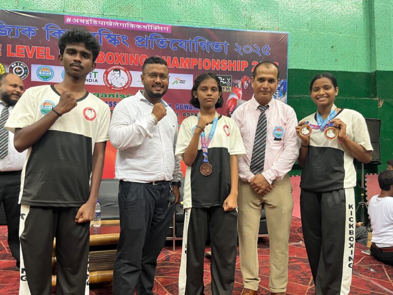 Warrior Martial Arts Academy Shines at State Kickboxing Meet and Khelo India Women League