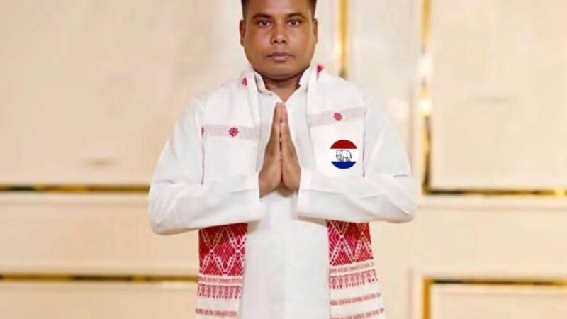 সৃজনগ্ৰামত অগপৰ প্ৰাৰ্থিত্বৰ দৌৰত ছাহিদুল হক