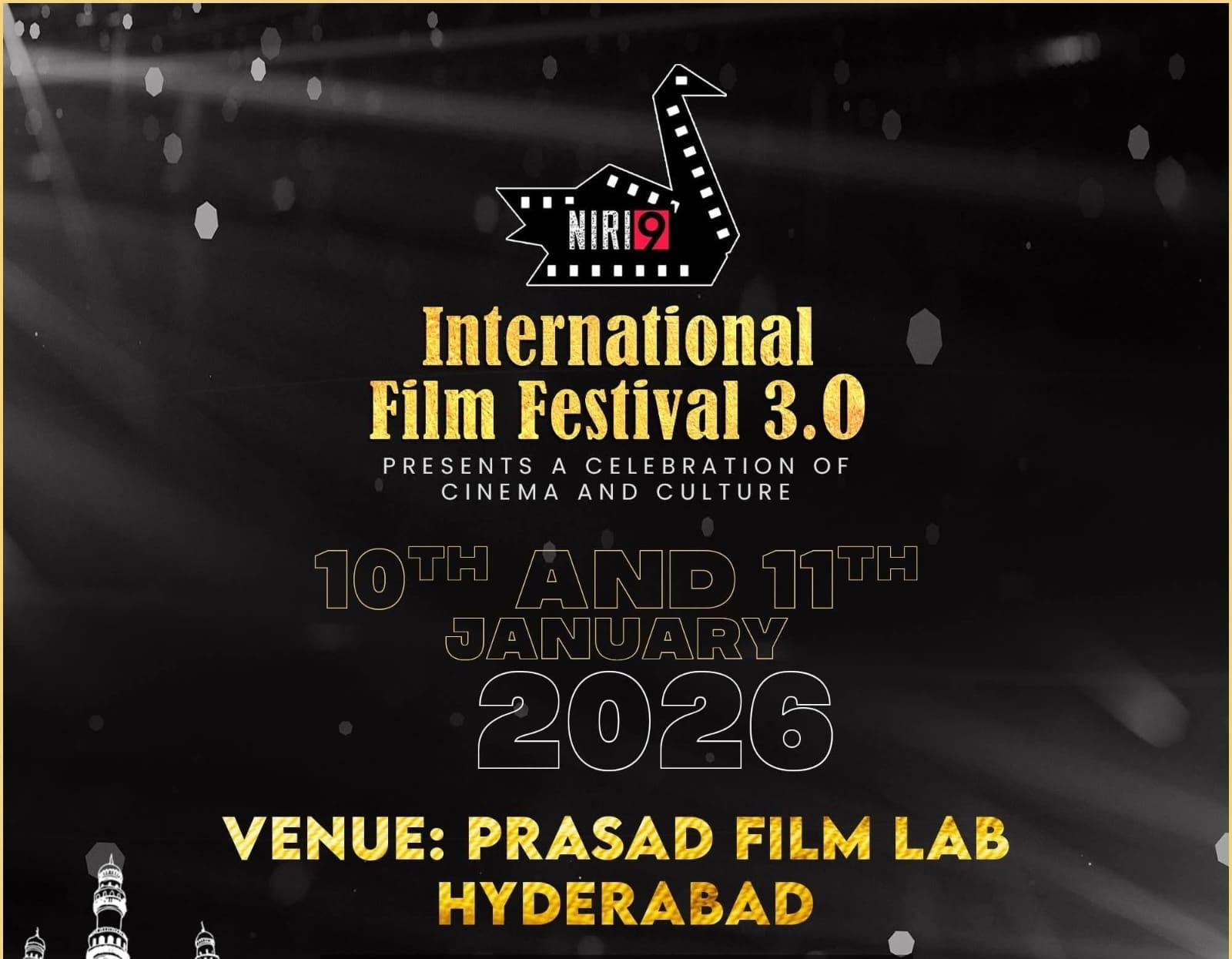 Governor of Telengana to inaugurate the third Niri9 International Film Festival at Hyderabad