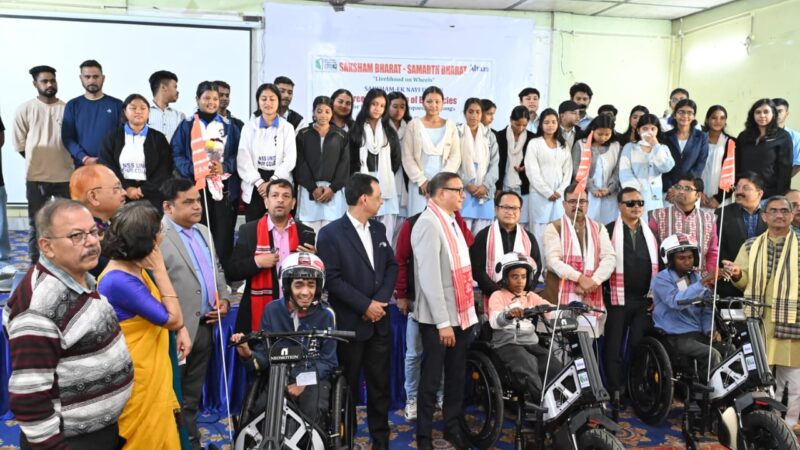 Free E-Cycles to persons with orthopaedic disabilities