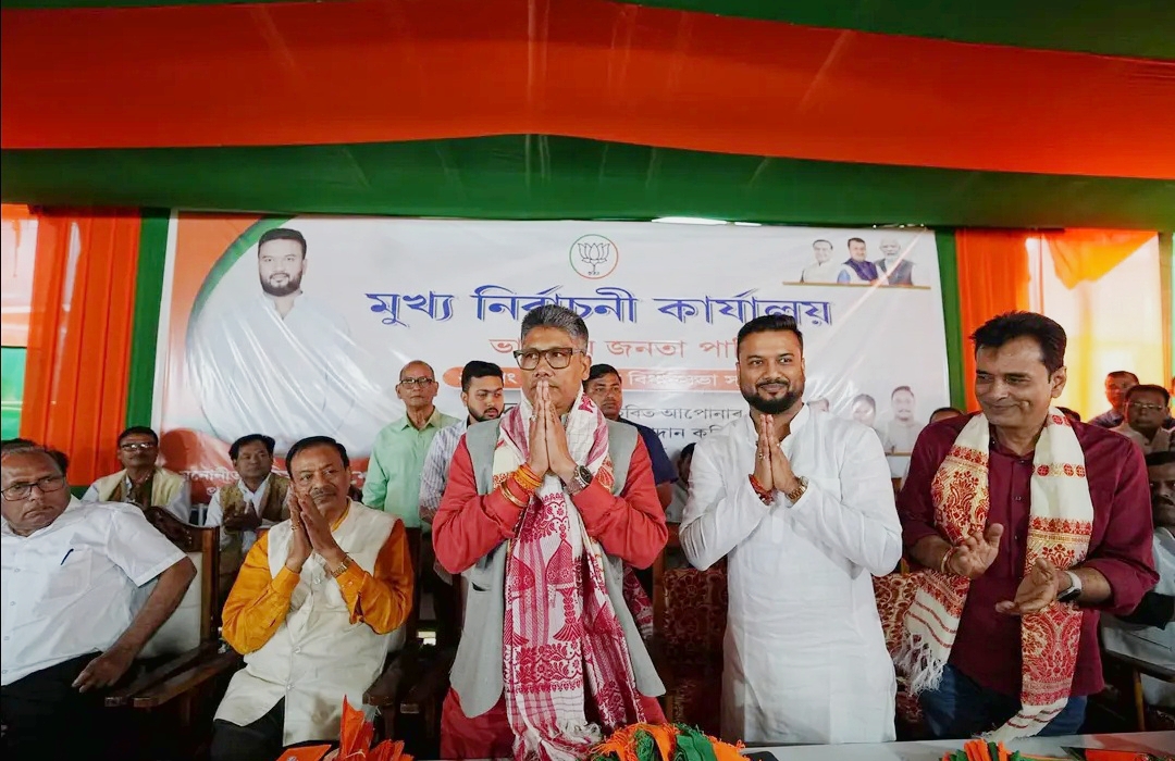 Poll heat rises in Palasbari as BJP attracts over 300 new members