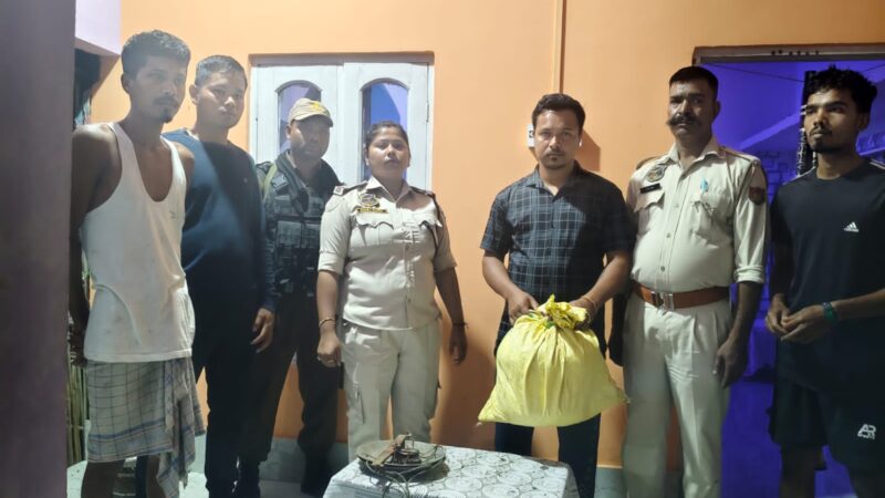 One arrested with suspected ganja in Boko raid