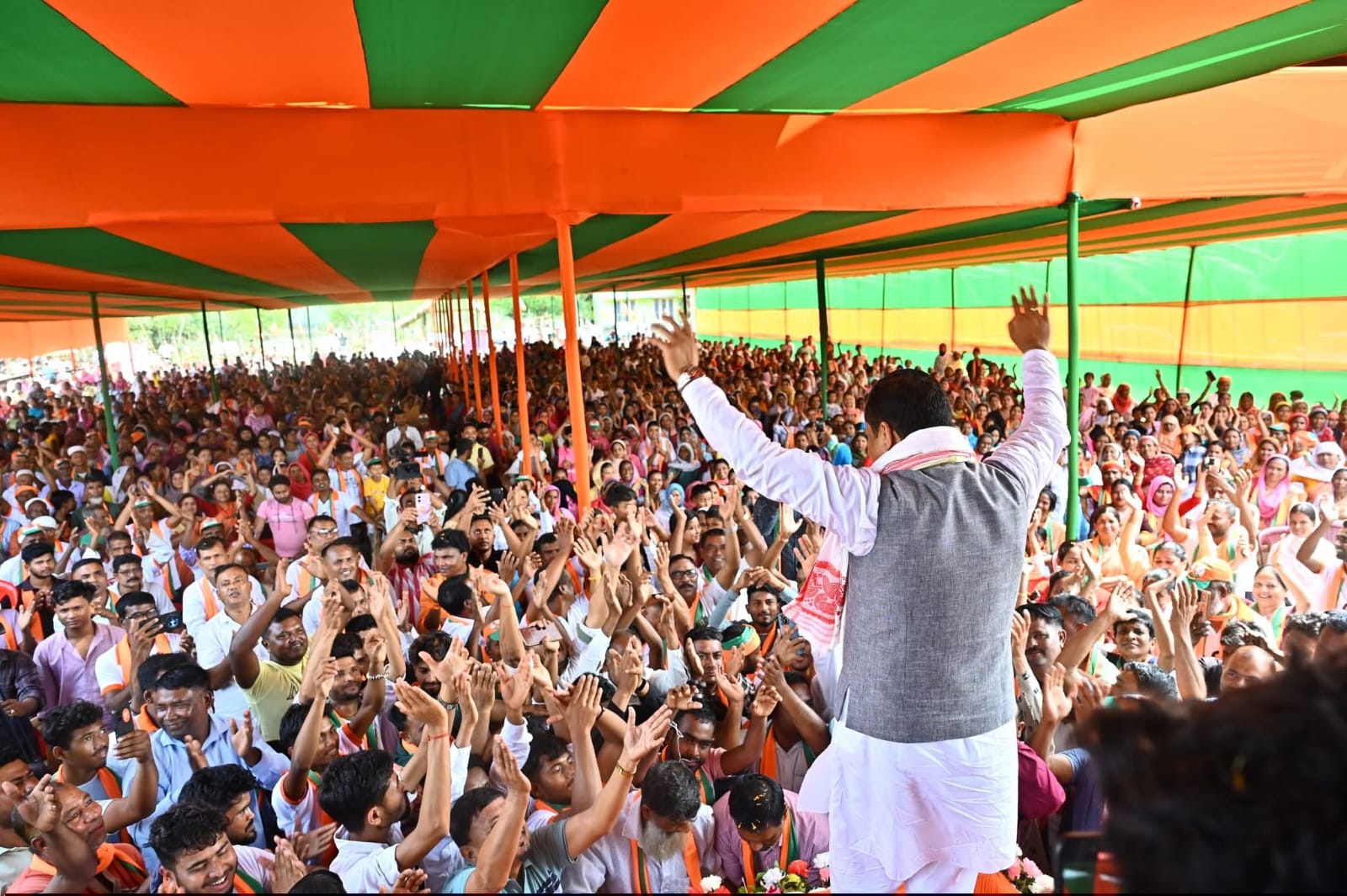 কংগ্ৰেছৰ দিনত দুৰ্নীতি, ভ্ৰষ্টাচাৰৰহে দপদপনি আছিল, হাজো-শুৱালকুছিত প্ৰচাৰ চলাই জয়ন্ত মল্লবৰুৱাৰ মন্তব্য 