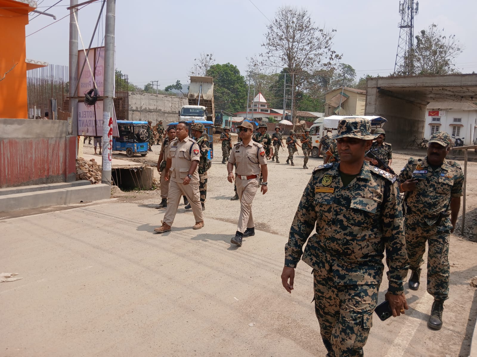 Flag march conducted in Boko–Chahygaon LAC ahead of polls