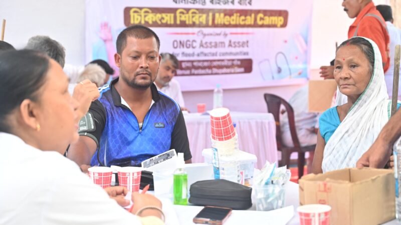 ONGC Organises Medical Camp at Panbecha Dhupaboria