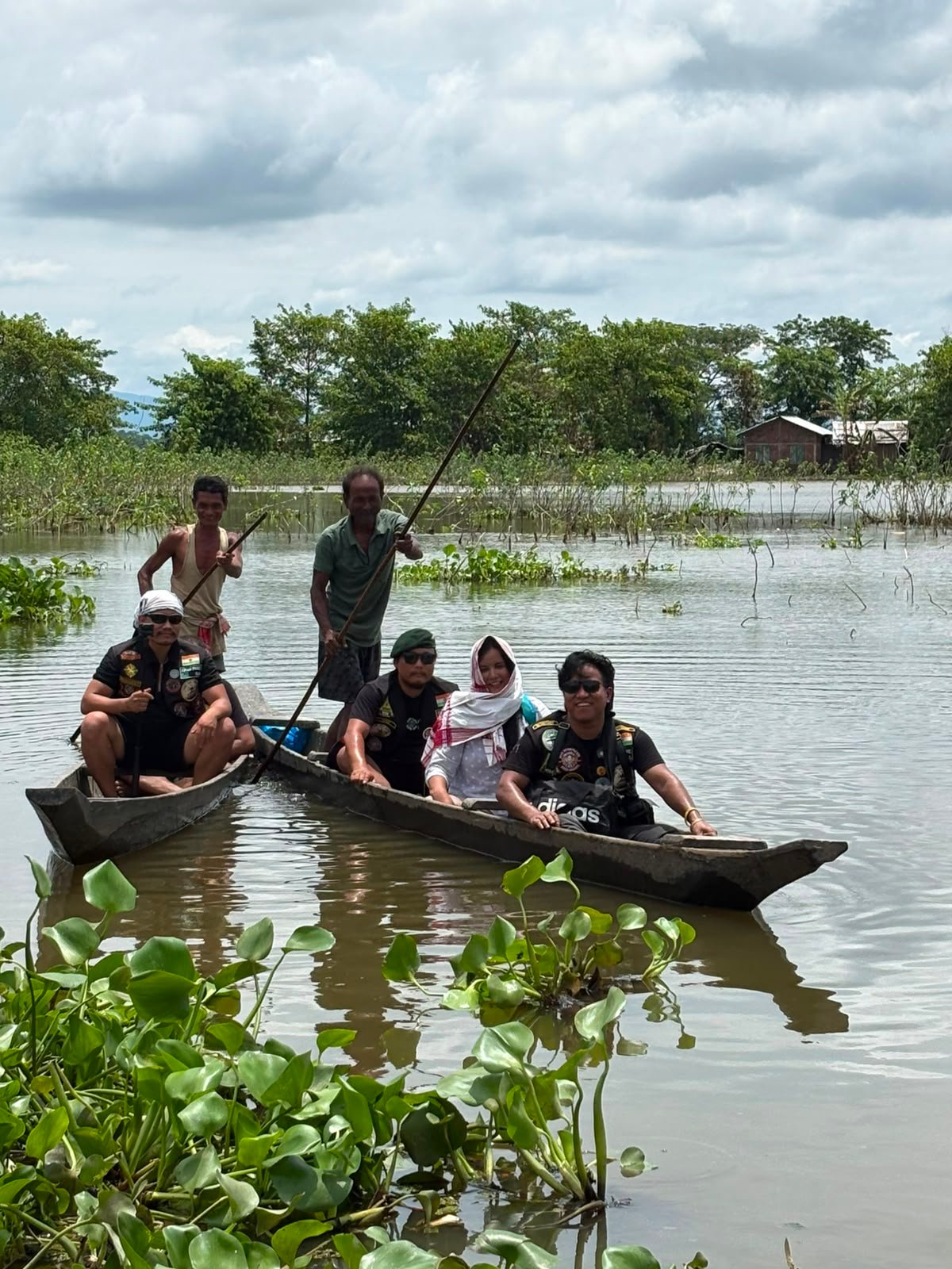 Zeme Hill Riders Extend Flood Relief Support to Affected Families in Sivasagar