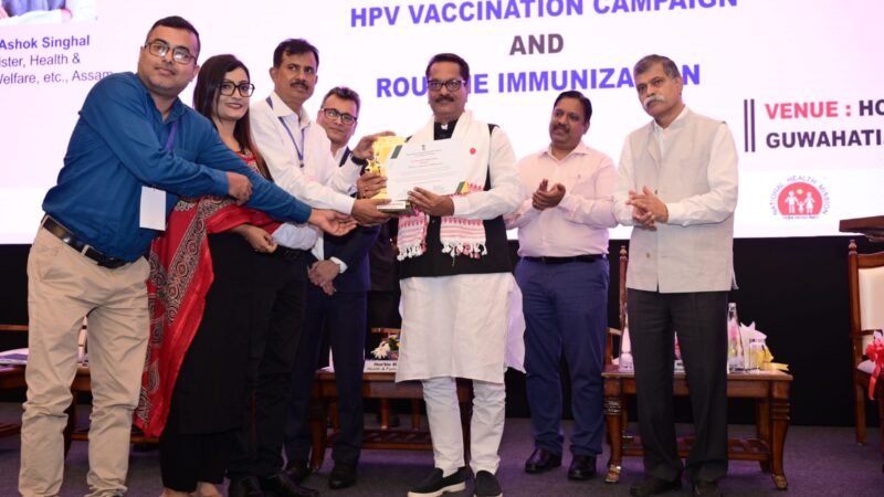 Bajali Tops the State with 104% Coverage in HPV Vaccination