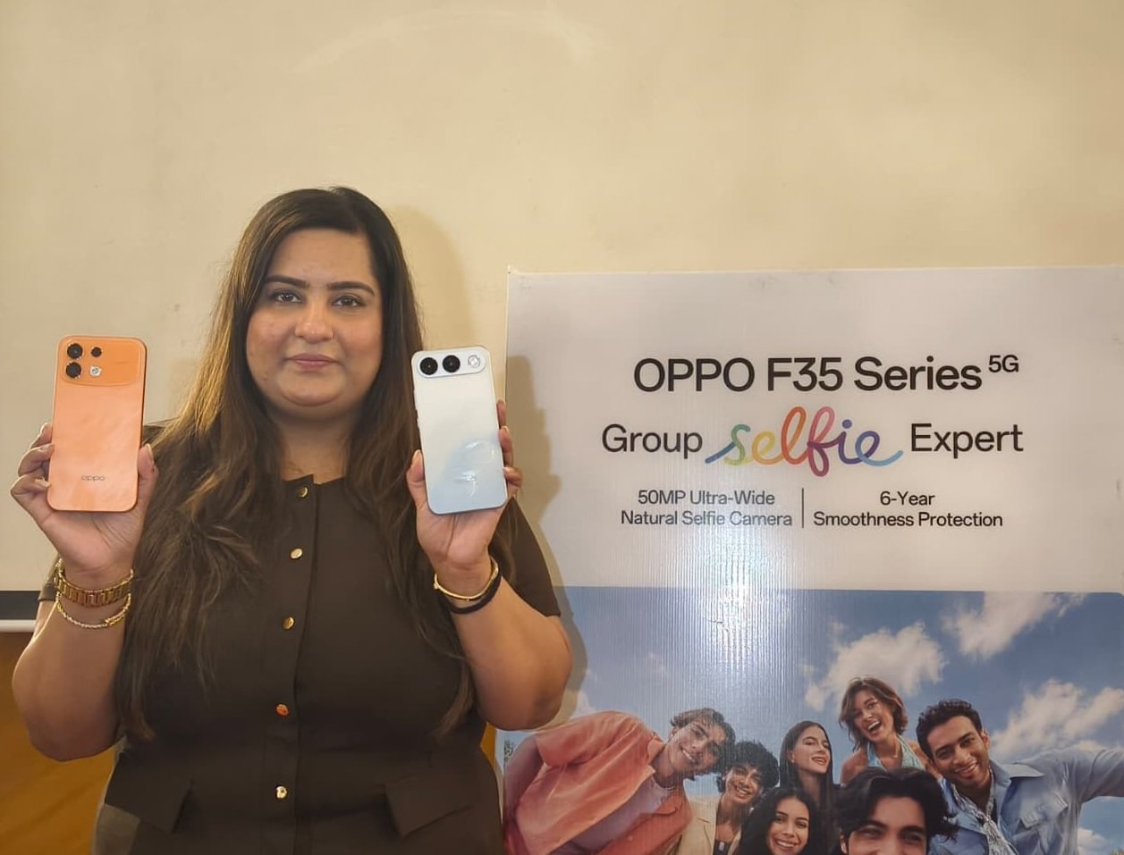 OPPO launches F35 series in India as F series completes 10 years, prices start at Rs 38,999
