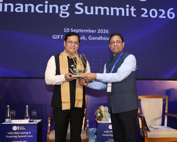 India Charts Course to Become Global Hub for Ship Ownership, Leasing and Maritime Finance: Sarbananda Sonowal