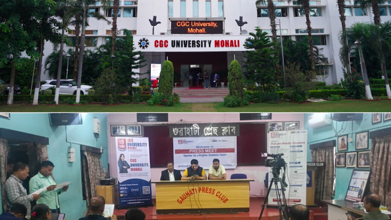 CGC University, Mohali Launches ₹50 Crore CGCUET Scholarship Program with Special Financial Aid for NE Students
