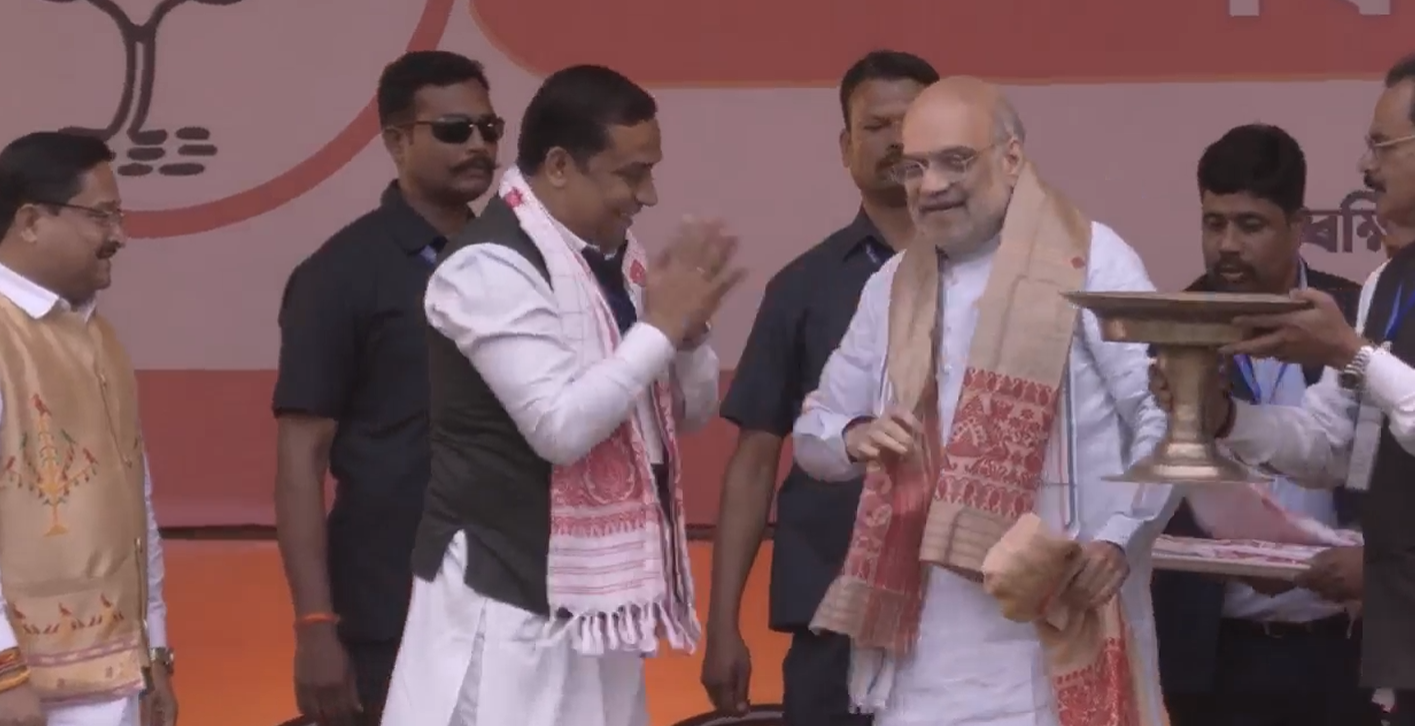 ‘নলবাৰীৰ ৰাস, ওজা পালিৰ সুবাস গুজৰাটলৈ বিয়পি পৰিছে’ :নলবাৰীত গৃহ মন্ত্ৰী অমিত শ্বাহ