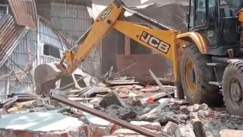 Guwahati: Bulldozers Roll Again as Jalukbari Eviction Enters Day Two
