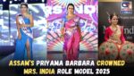 Assam’s Priyama Barbara Crowned Mrs. India Role Model 2025