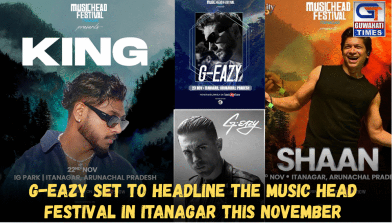 G-Eazy set to headline the Music Head Festival in Itanagar this November