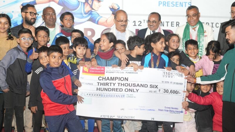Kamrup Emerges Overall Champion at 12th Inter-District Roller Skating Championship in Guwahati