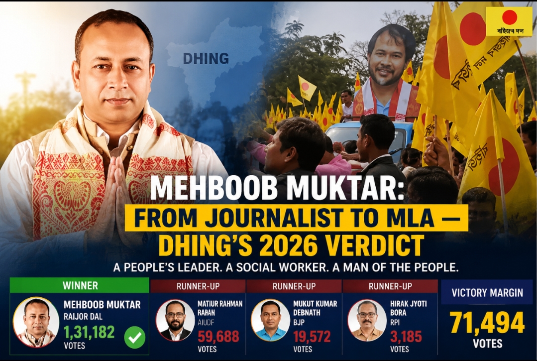 Mehboob Muktar: From Journalist to MLA — Dhing’s 2026 Verdict