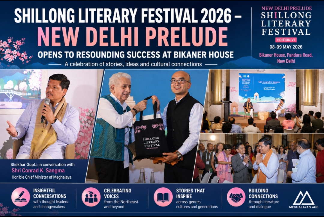 Shillong Literary Festival 2026 – New Delhi Prelude Opens to Resounding Success at Bikaner House