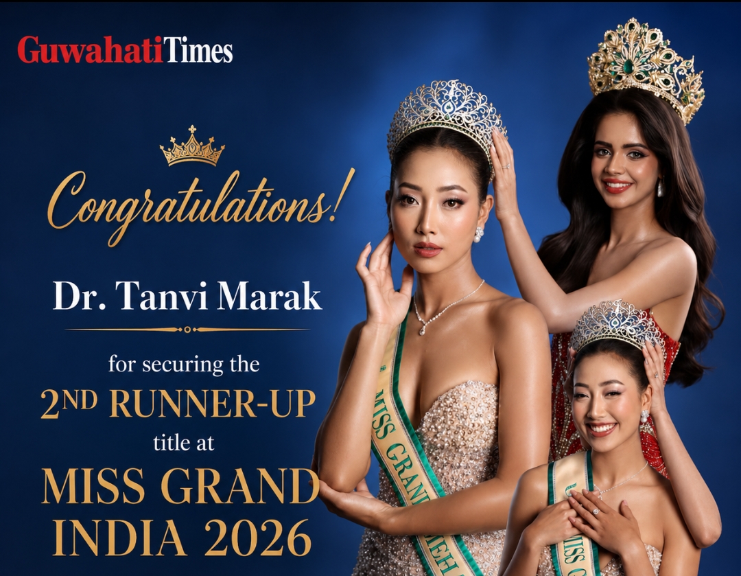 Meghalaya’s Dr. Tanvi Marak Shines At Miss Grand India 2026, Secures 2nd Runner-Up Title