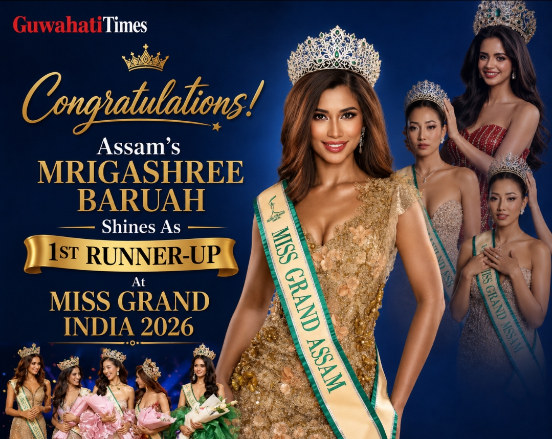 Assam’s Mrigashree Baruah Shines As 1st Runner-Up At Miss Grand India 2026