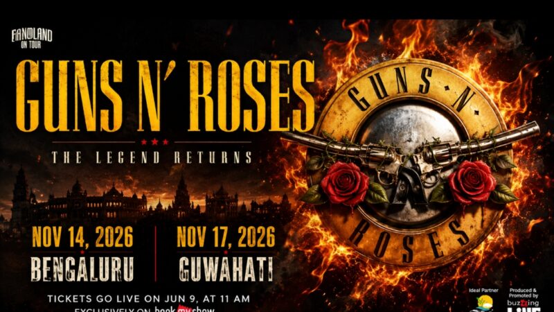 POWERHOUSE ROCK ICONS GUNS N’ ROSES RETURN TO INDIA