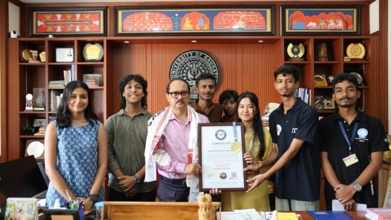 AURA Robotics Summer Camp Sets North-East India University Student-Led Robotics Record