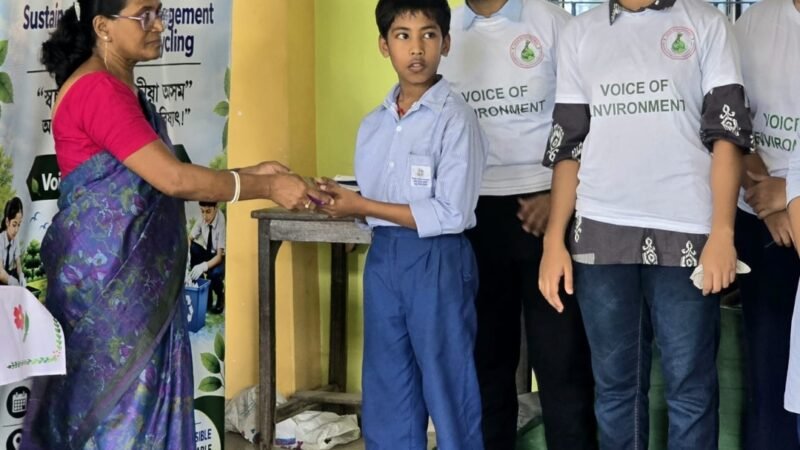 Voice of Environment Organises “Waste Wise, Future Wise” Environmental Awareness Programme for School in Guwahati