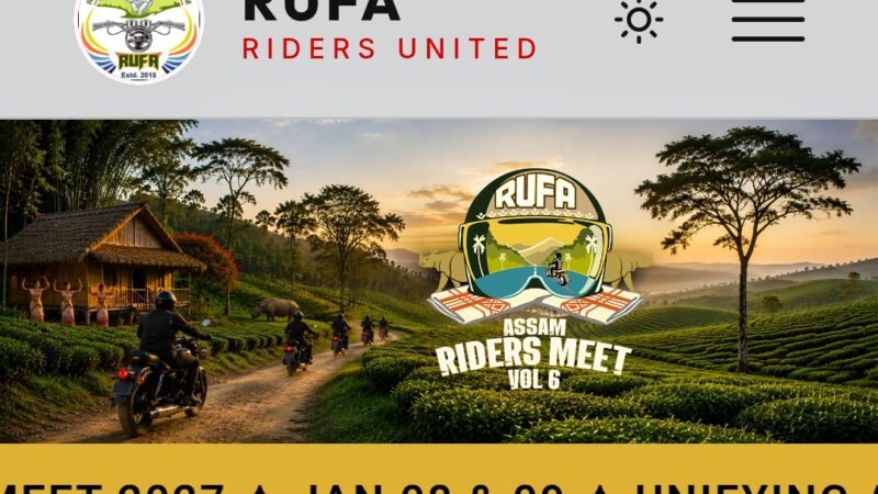 RUFA Assam Riders Meet 2027: NEAO Riders to Host Sixth Edition on January 8–9