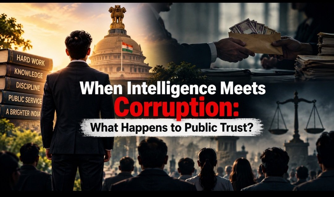 When Intelligence Meets Corruption: What Happens to Public Trust?