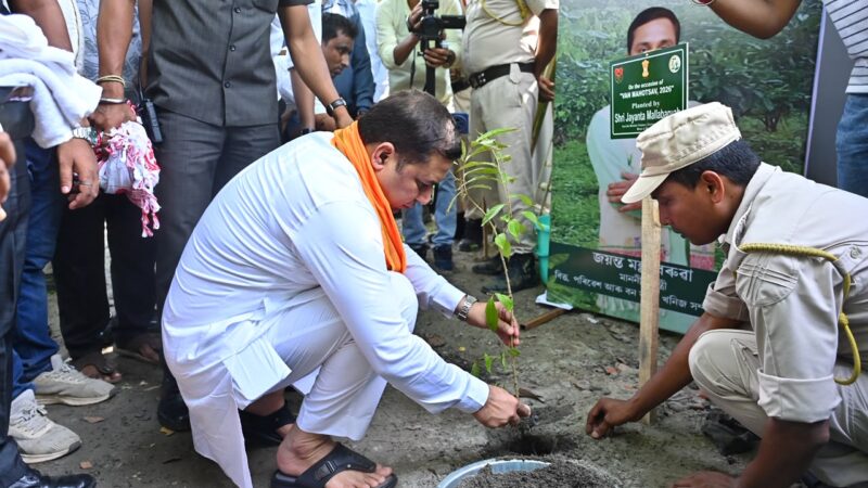 Forest Minister Jayanta Malla Baruah Launches Assam’s Ambitious Statewide Plantation Drive at Pobitora