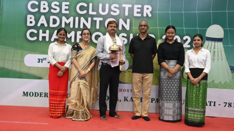 Modern English School, Kahilipara Hosts CBSE Cluster-I Badminton Championship 2026