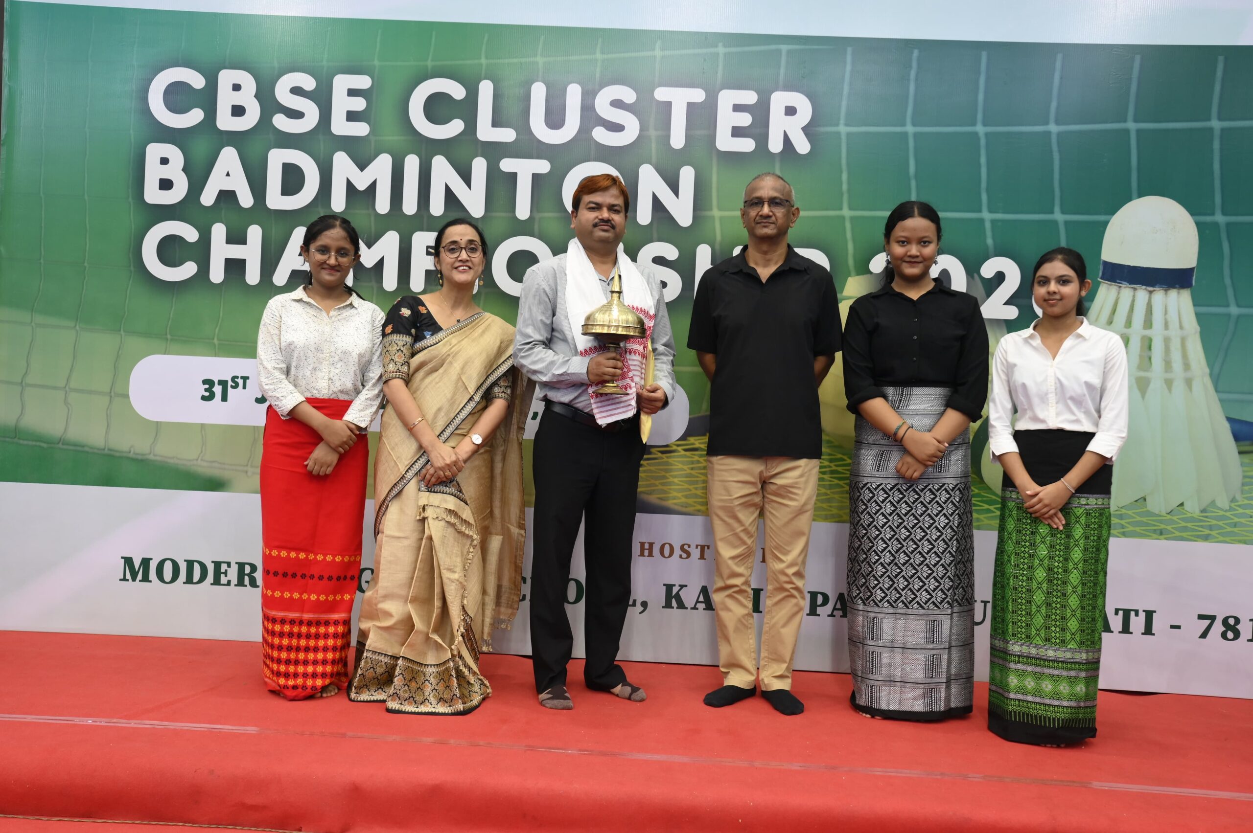 Modern English School, Kahilipara Hosts CBSE Cluster-I Badminton Championship 2026