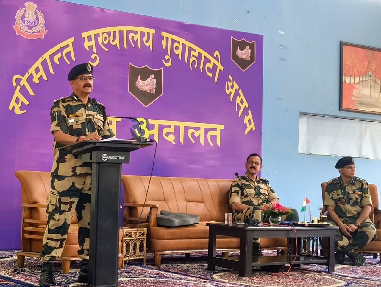Pension Adalat organized by BSF Guwahati Frontier for speedy redressal of pension grievances