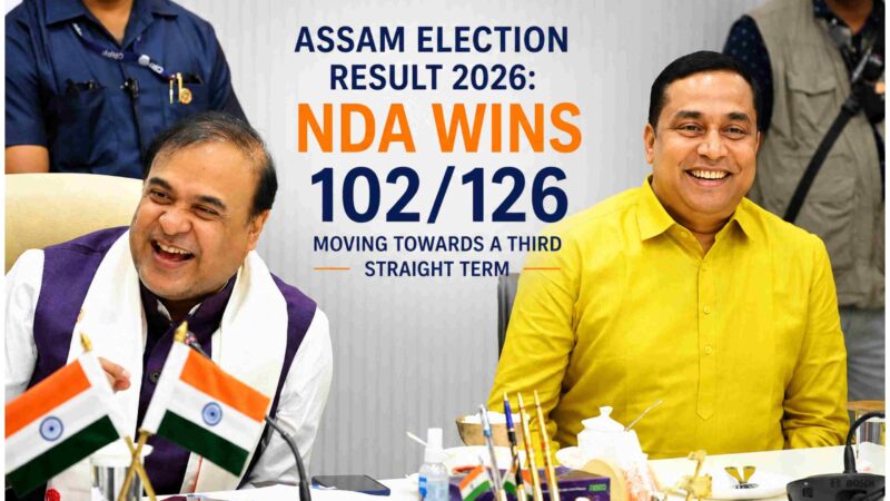 BJP’s Jayanta Malla Baruah Wins Nalbari by Over 60,101 Votes