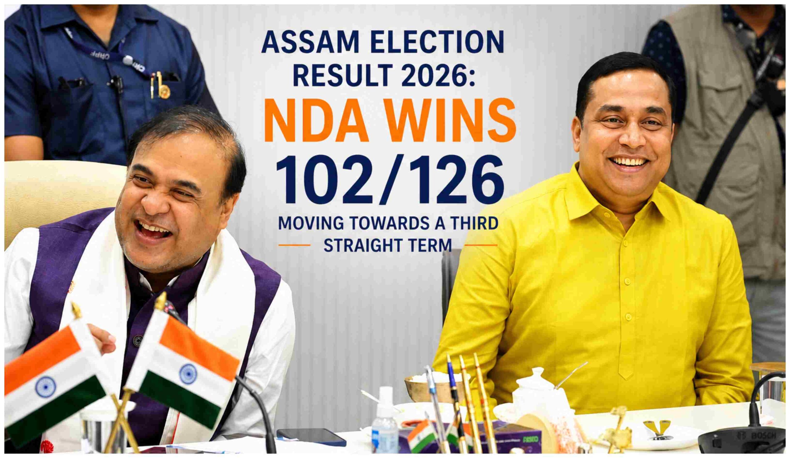 BJP’s Jayanta Malla Baruah Wins Nalbari by Over 60,101 Votes