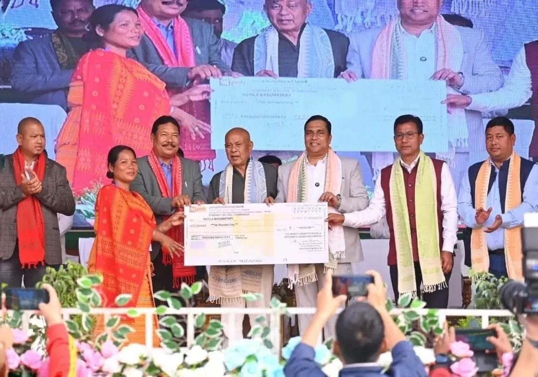 Jayanta Malla Baruah Highlights Women Empowerment as MMUA Cheques Distributed to 21,768 Women in Kokrajhar LAC